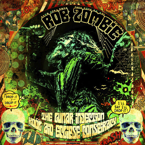 Rob Zombie - The Lunar Injection Kool Aid Eclipse Conspiracy - Blue in Bottle Green LP