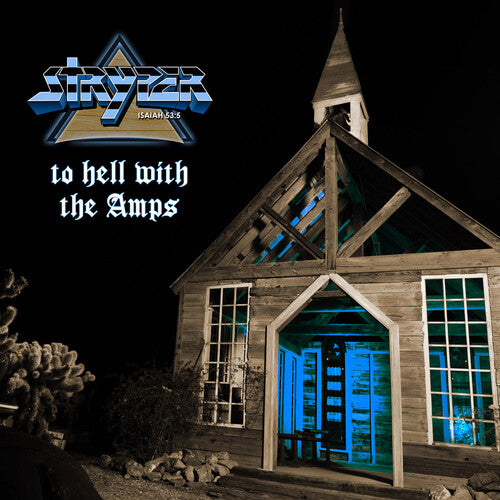 Stryper - To Hell with the Amps - Blue White (Colored Vinyl, Blue, White, Anniversary Edition) LP PREORDER (RELEASE 12/20/2024)