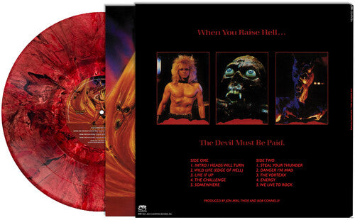 Thor - The Edge of Hell - Red Marble (Colored Vinyl, Red, Remastered, Reissue) LP PREORDER (RELEASE 12/20/2024)