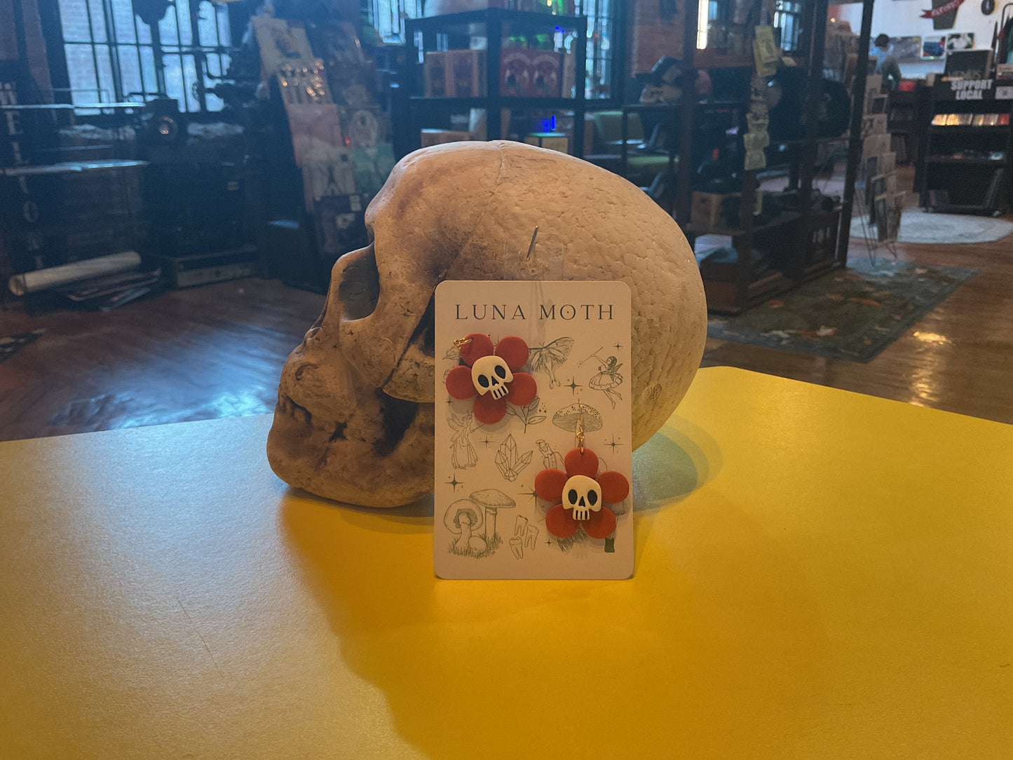 Dead Daisy Earrings