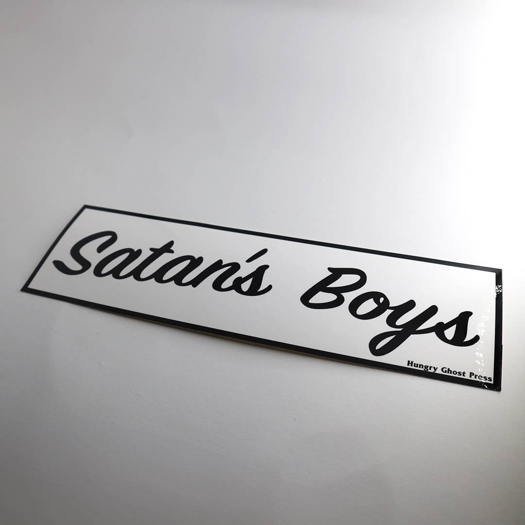 Satan's Boys Bumper Sticker