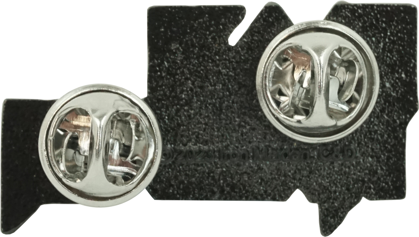 Enamel Pin - Iron Maiden Logo - Heavy Metal Rock Music Band