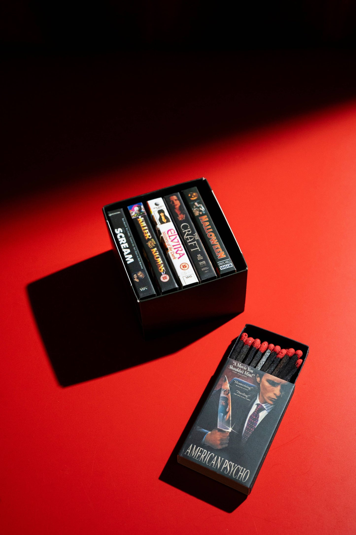 VHS Match Box Set- Horror Vol 1