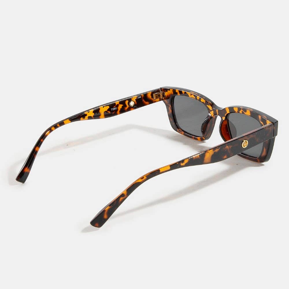 Acetate Rectangle Sunglasses