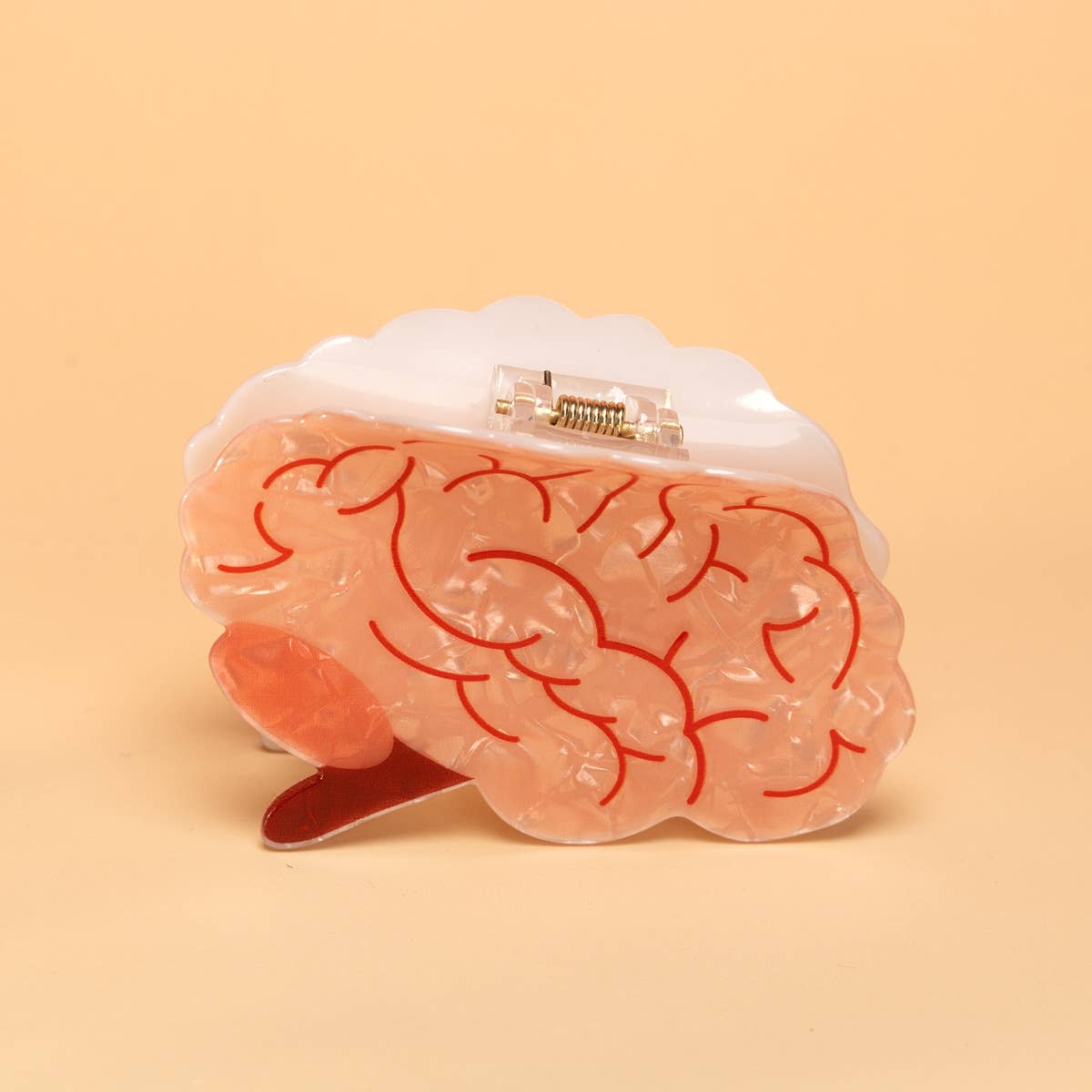 Brain  Hair Claw Clip