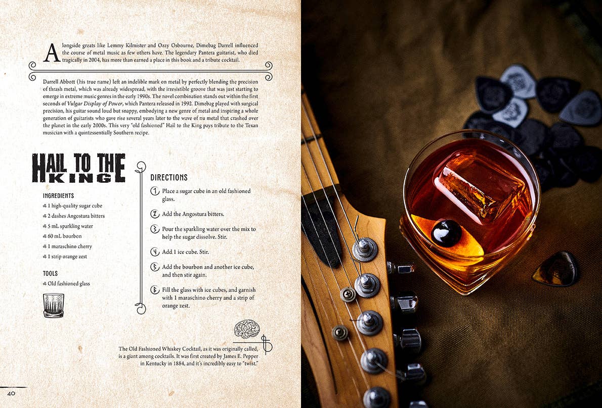 Metal Cocktails: Rock On With Epic Cocktails & Music