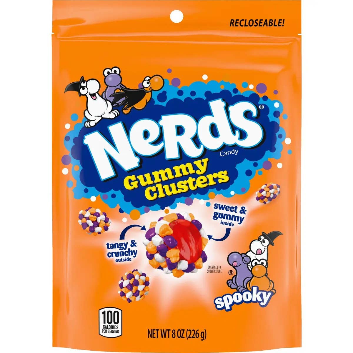 Nerds Halloween Spooky Gummy Clusters 8oz Bag