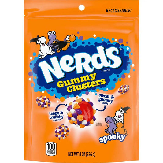Nerds Halloween Spooky Gummy Clusters 8oz Bag