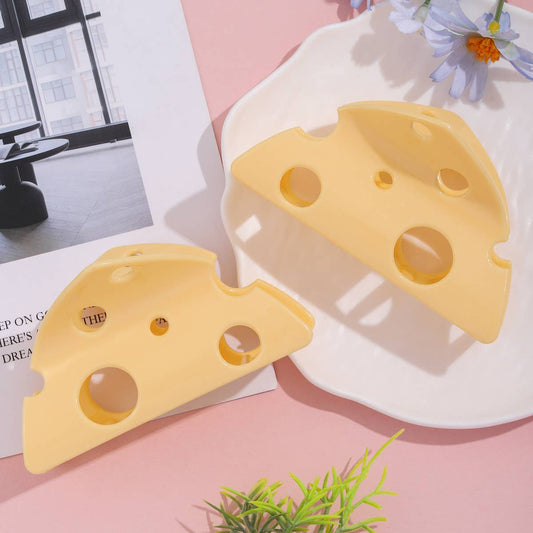 Cheese Wedge Hair Claw Clip