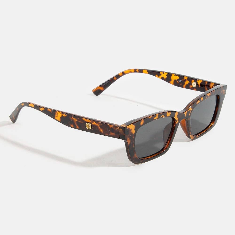 Acetate Rectangle Sunglasses