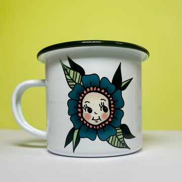 Kewpie Flower Mug