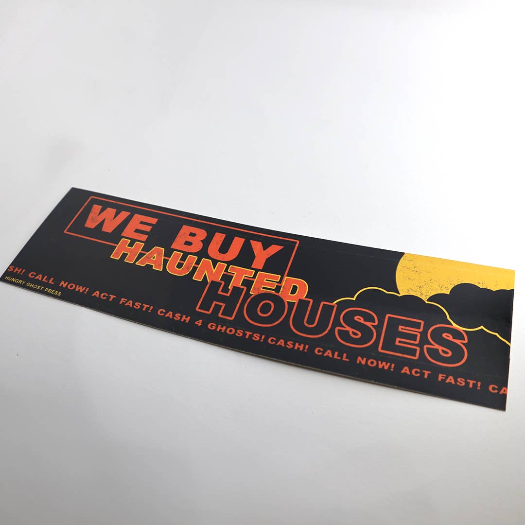 Haunted Houses Bumper Sticker