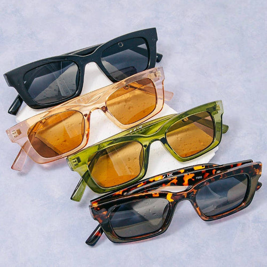 Acetate Rectangle Sunglasses