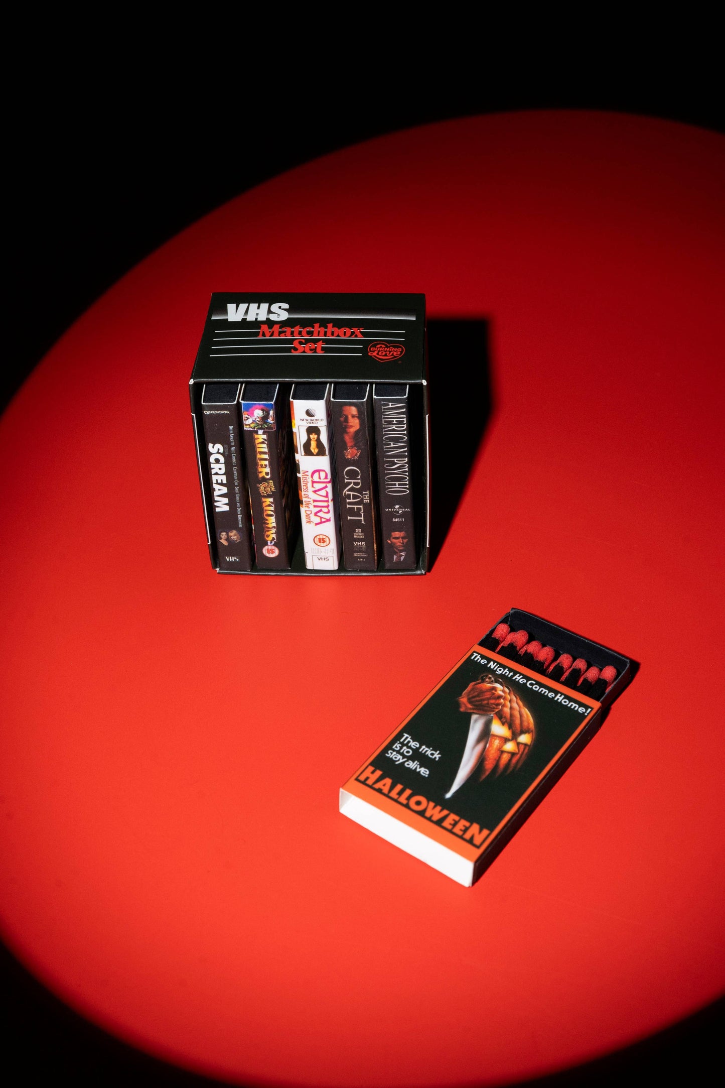 VHS Match Box Set- Horror Vol 1