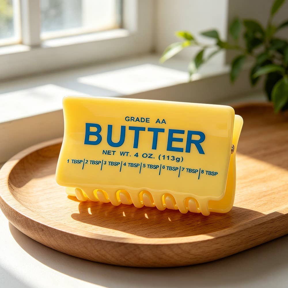 Grade AA Butter Block Hair Claw