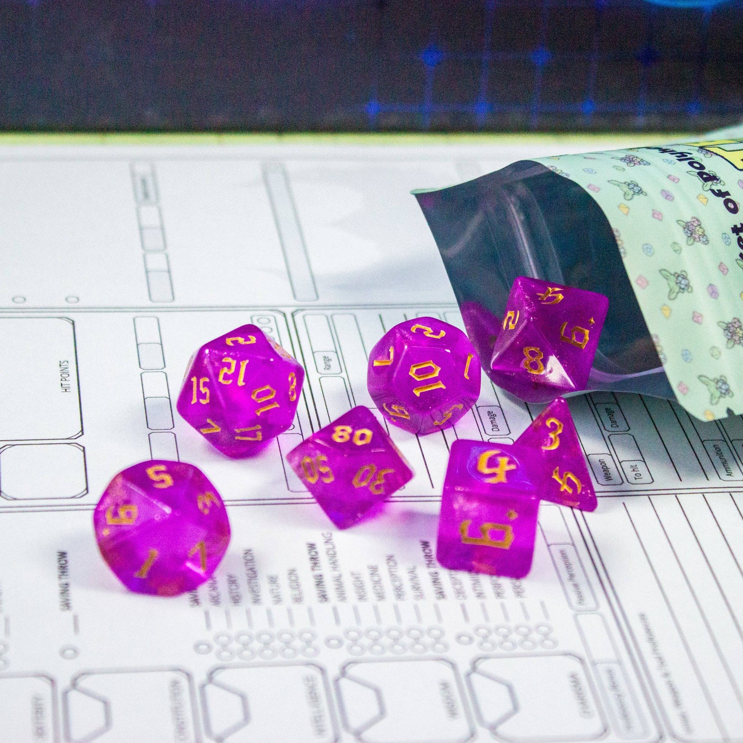 Mystery DnD Dice, over 100 unique sets!