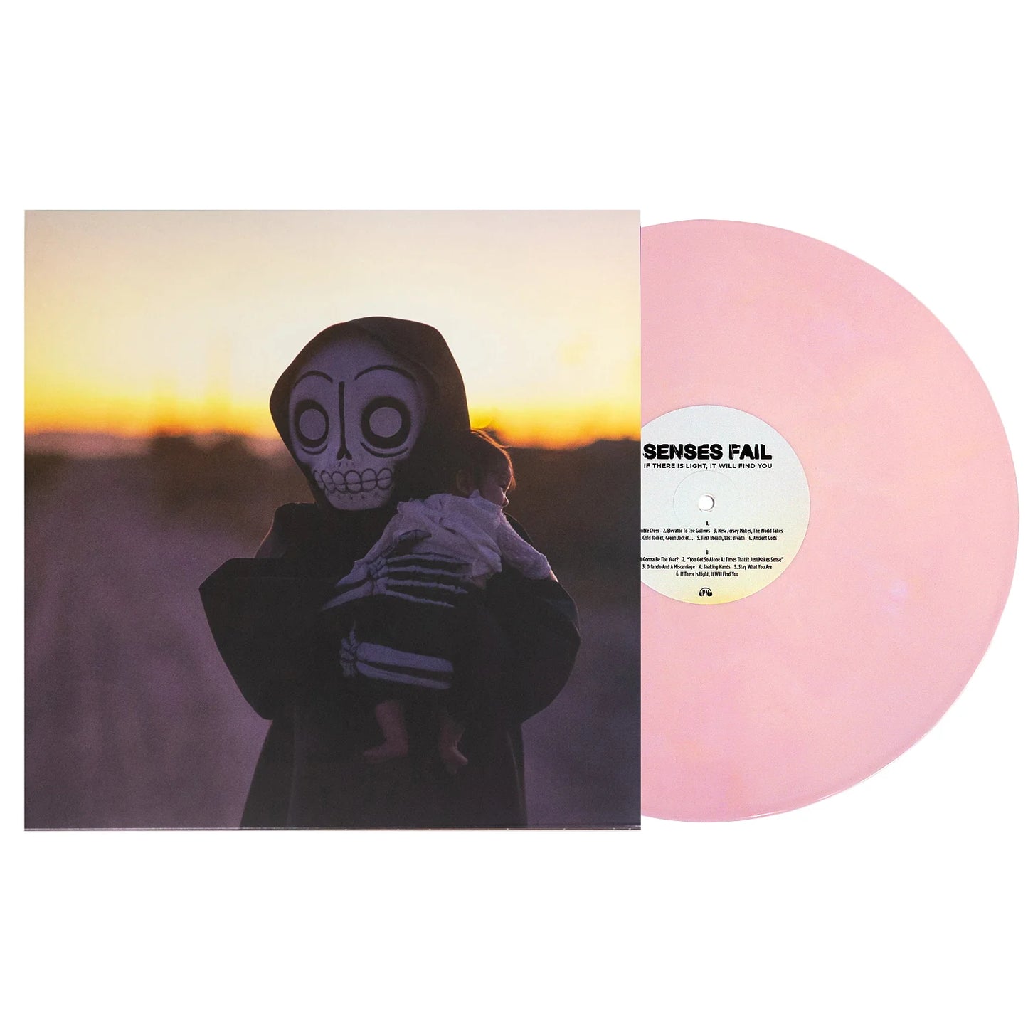 Senses Fail - If There Is Light, It Will Find You - Pink/Yellow/White Marble LP