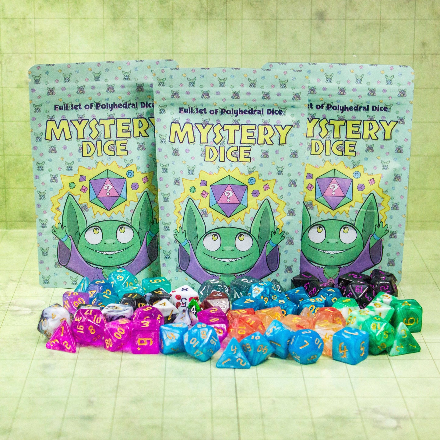 Mystery DnD Dice, over 100 unique sets!
