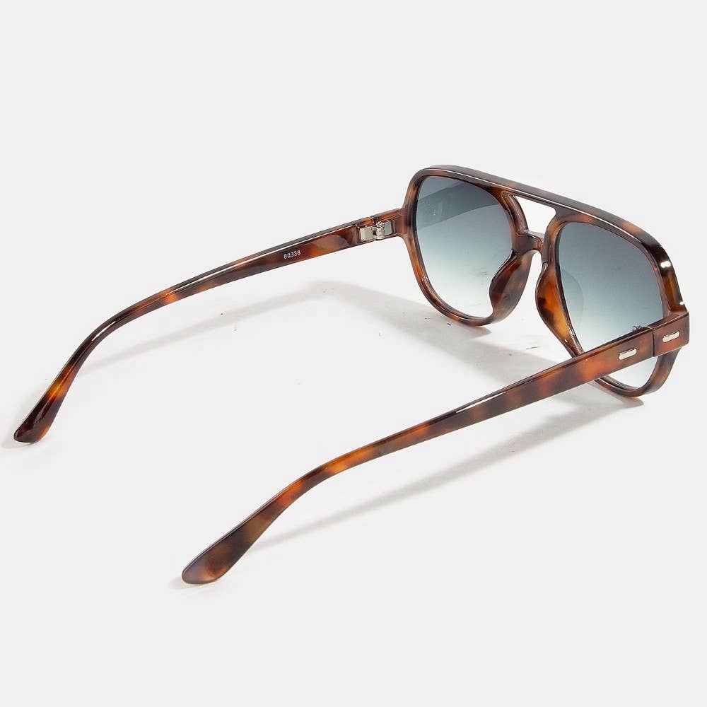 Thin Acetate Bridge Sunglasses Set