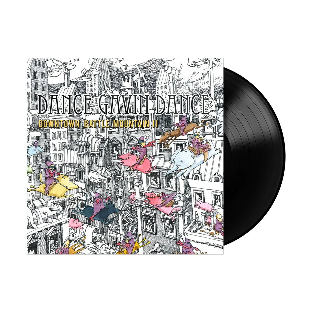 Dance Gavin Dance - Downtown Battle Mountain II Standard Weight Black Vinyl LP
