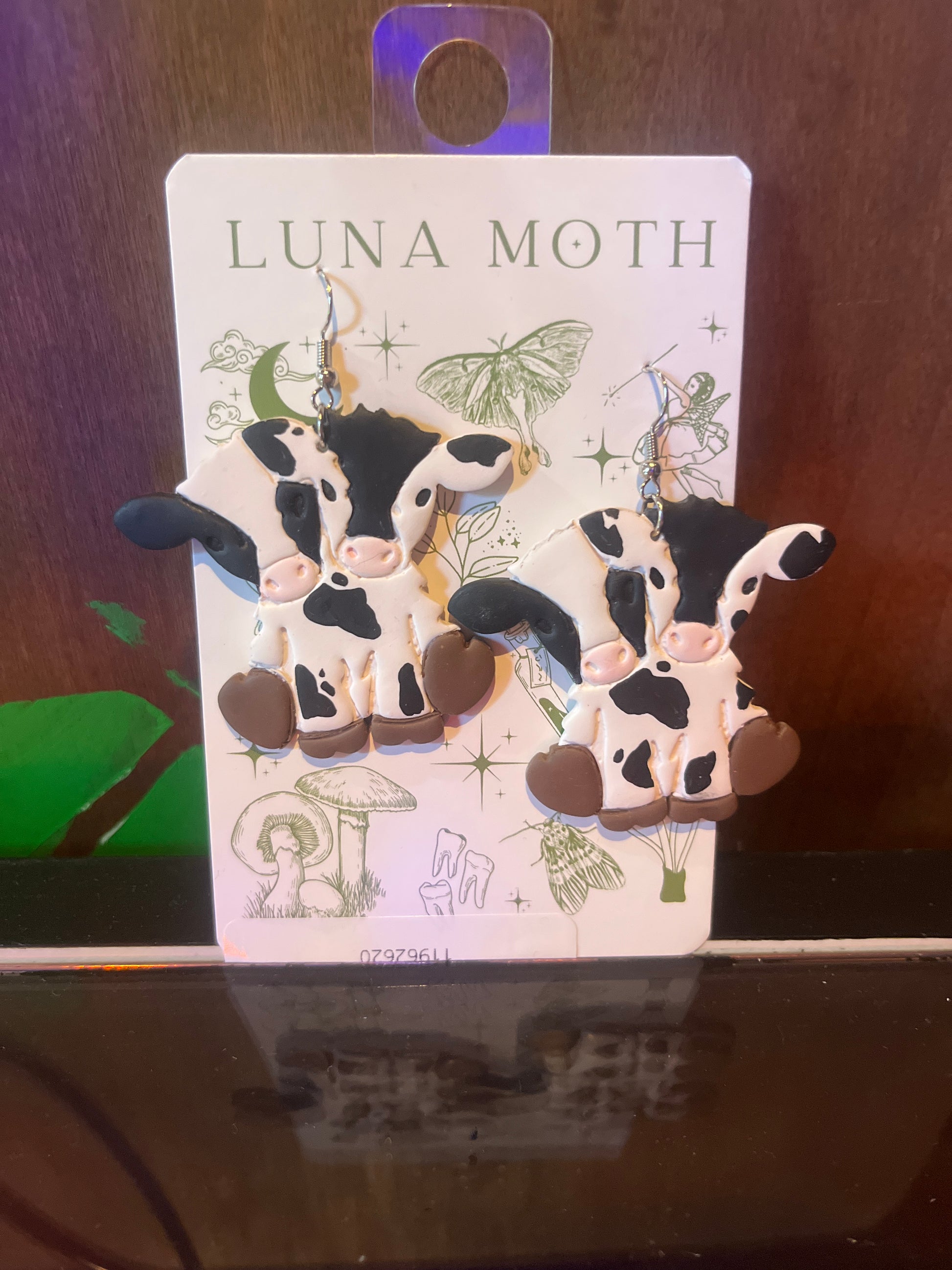 Two-Headed Cow Earrings