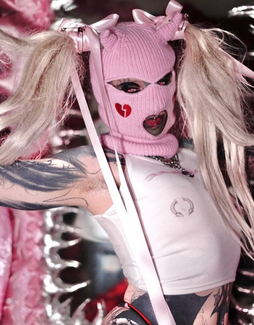 Love core Devil Ski Mask
