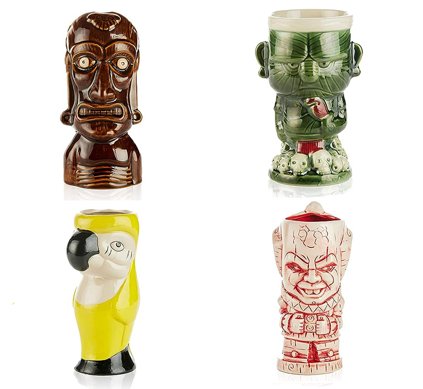 Ceramic Hawaiian Luau Tiki Mug
