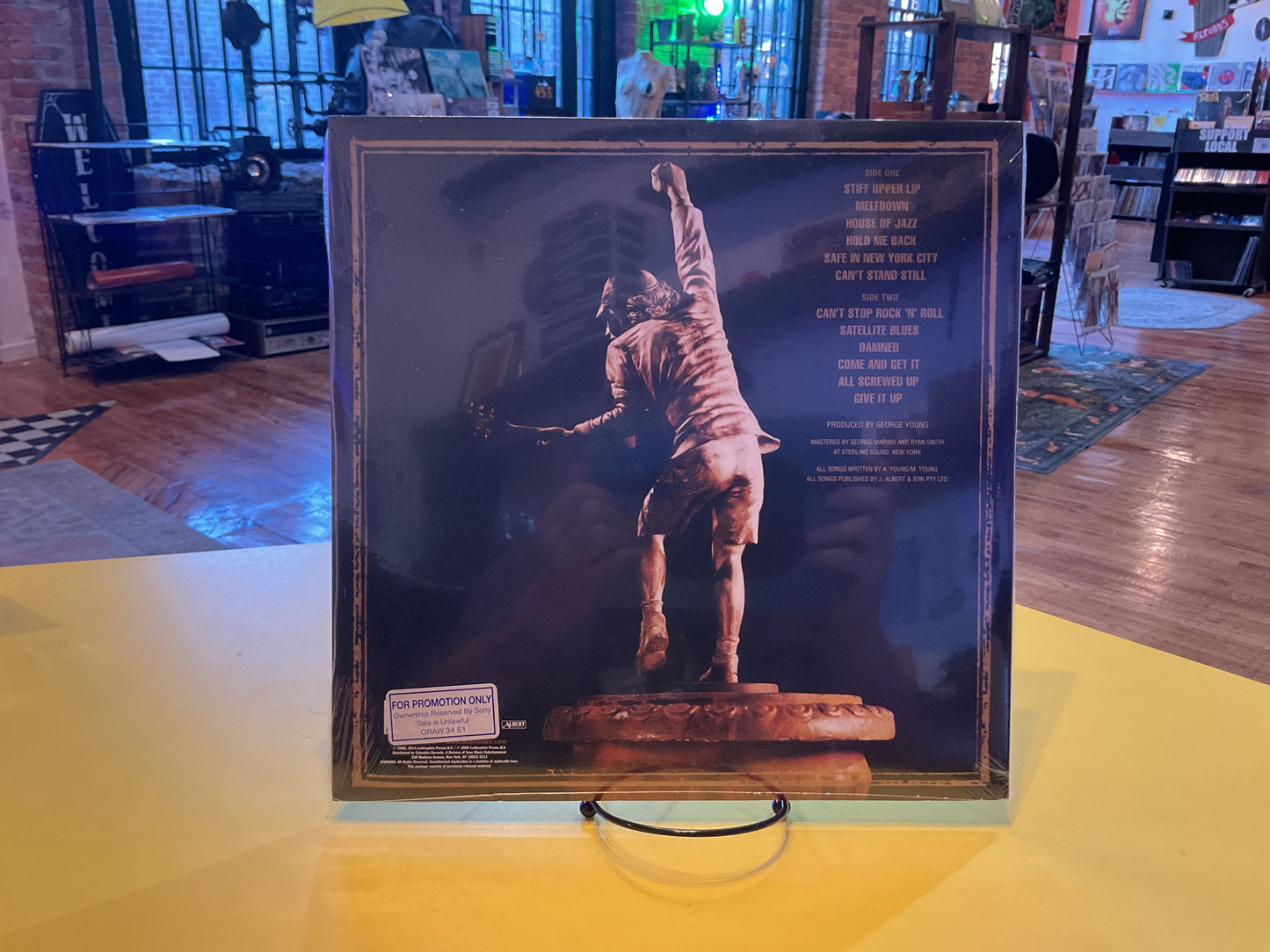 Ac/Dc - Stiff Upper Lip - Lp Used