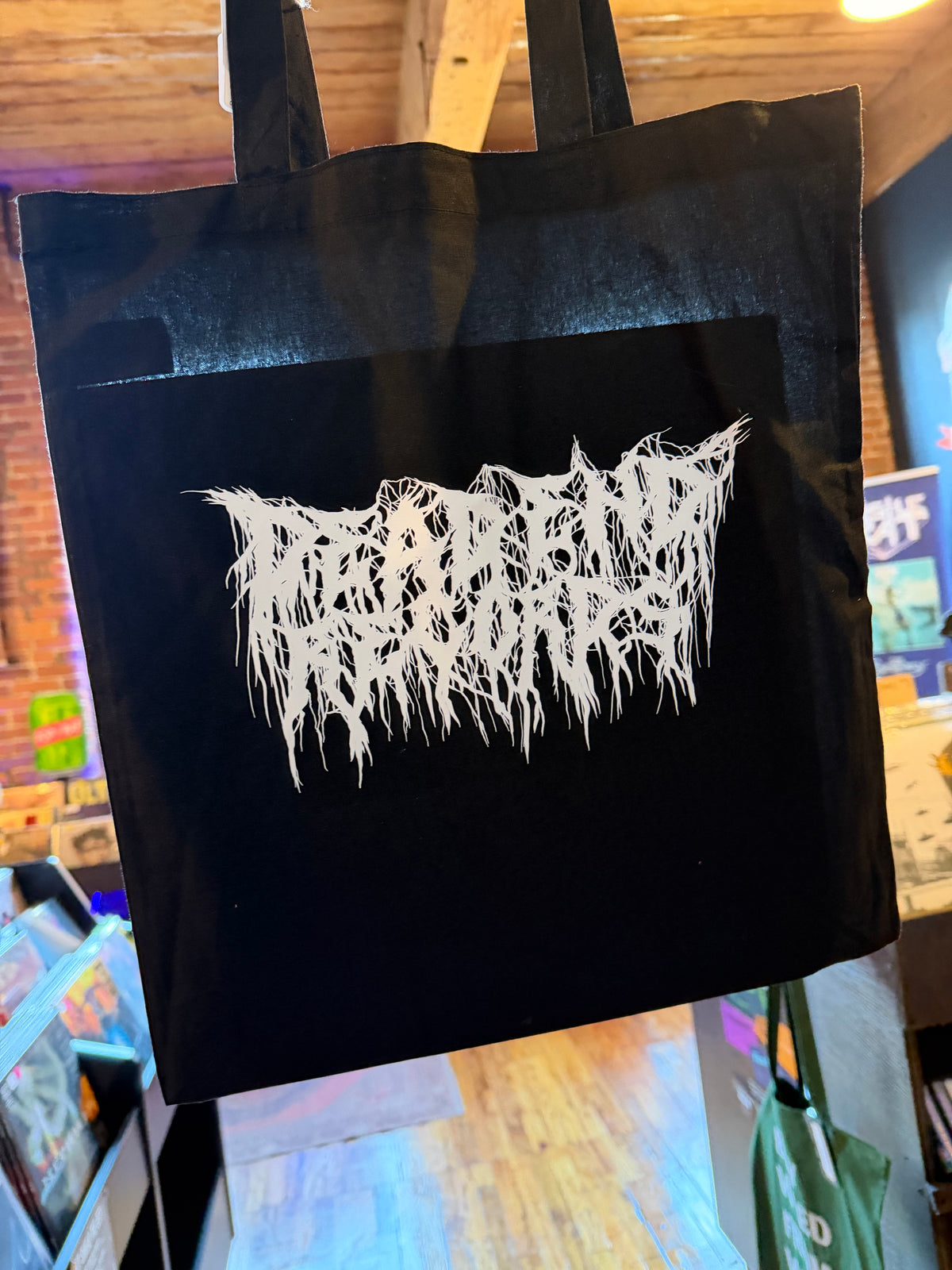 Dead End Records Logo Tote