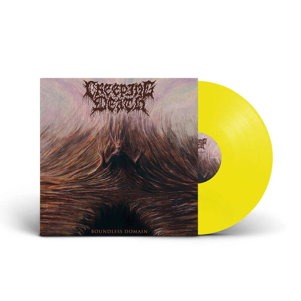 Creeping Death "Boundless Domain" - LP - Color Vinyl - Yellow (RevHQ Exclusive)