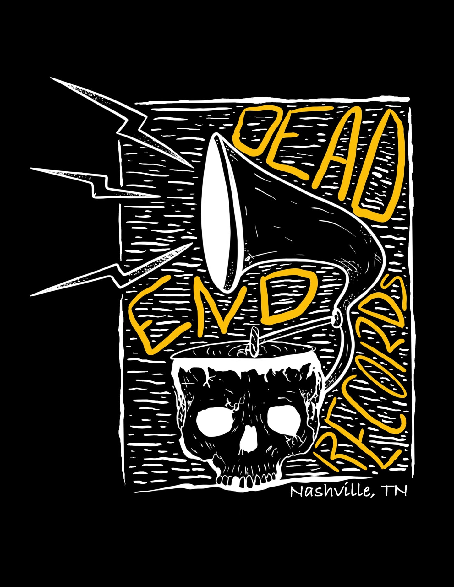 Dead End Records Shirt - Stamp