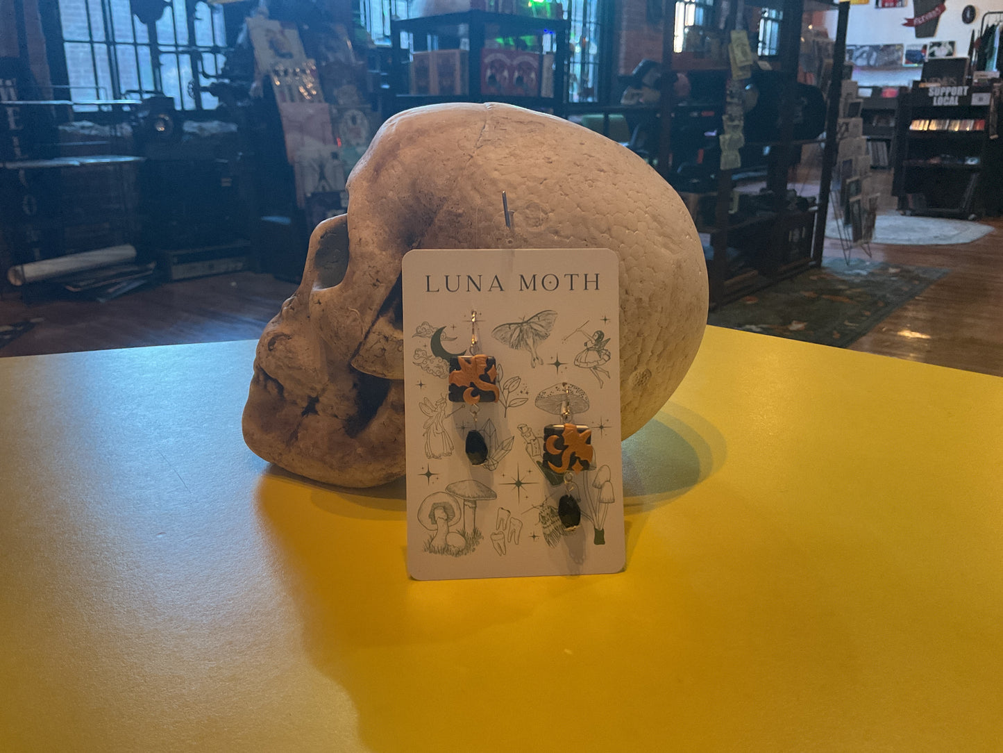 Dragon Book  Earrings