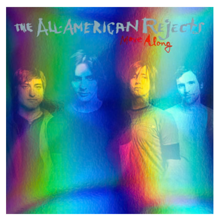 THE ALL-AMERICAN REJECTS "MOVE ALONG" Blue LP