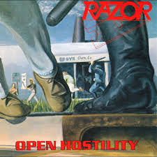 Razor - Open Hostility Lp USED