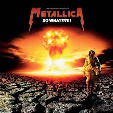 Metallica - So What???!!! Limited Hand Numbered Edition on Clear Vinyl USED LP