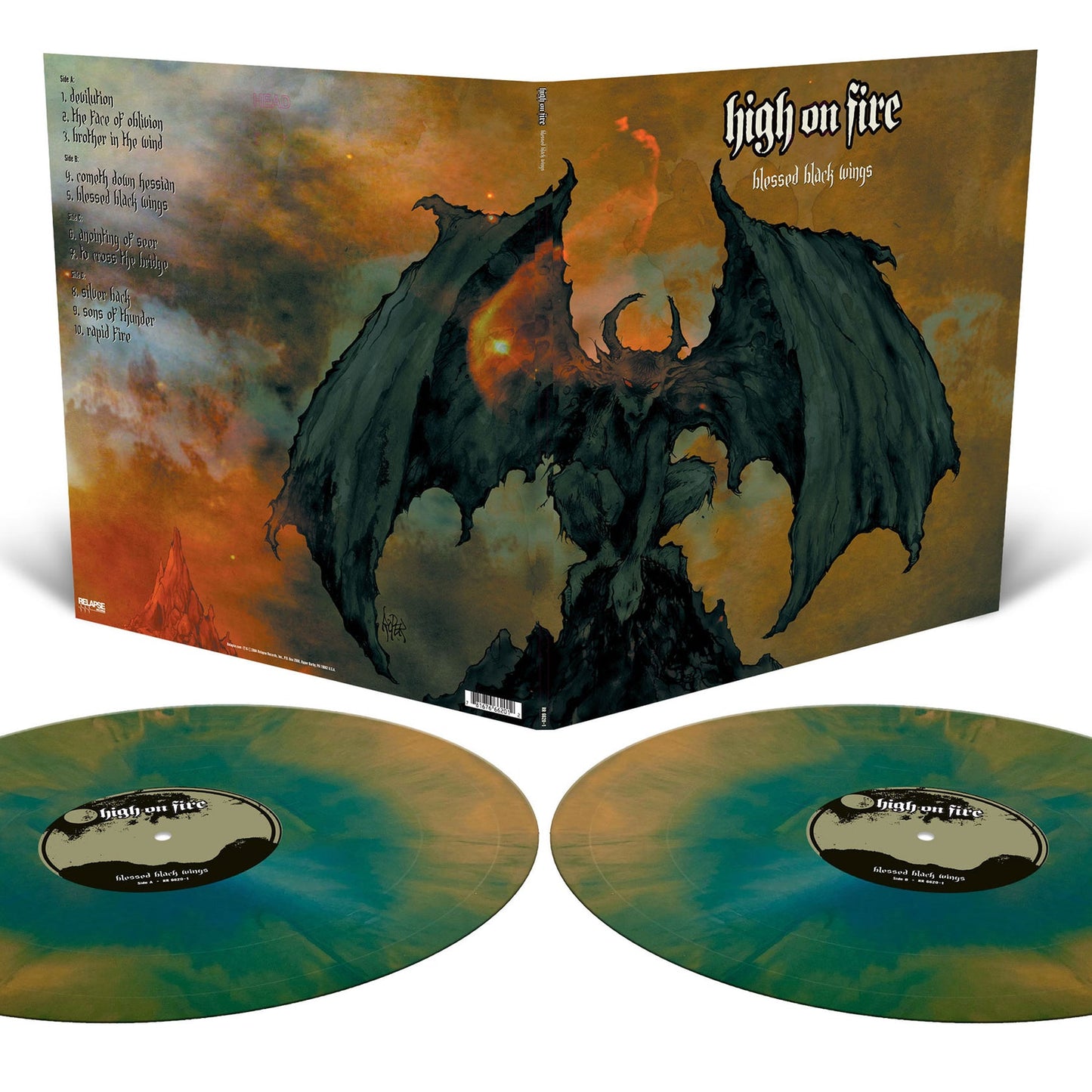 High on Fire - Blessed Black Wings LP