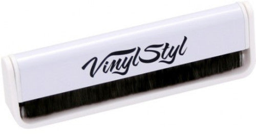 Vinyl Styl® Anti-static Vinyl Record Cleaning Brush - Micro Fiber (White)