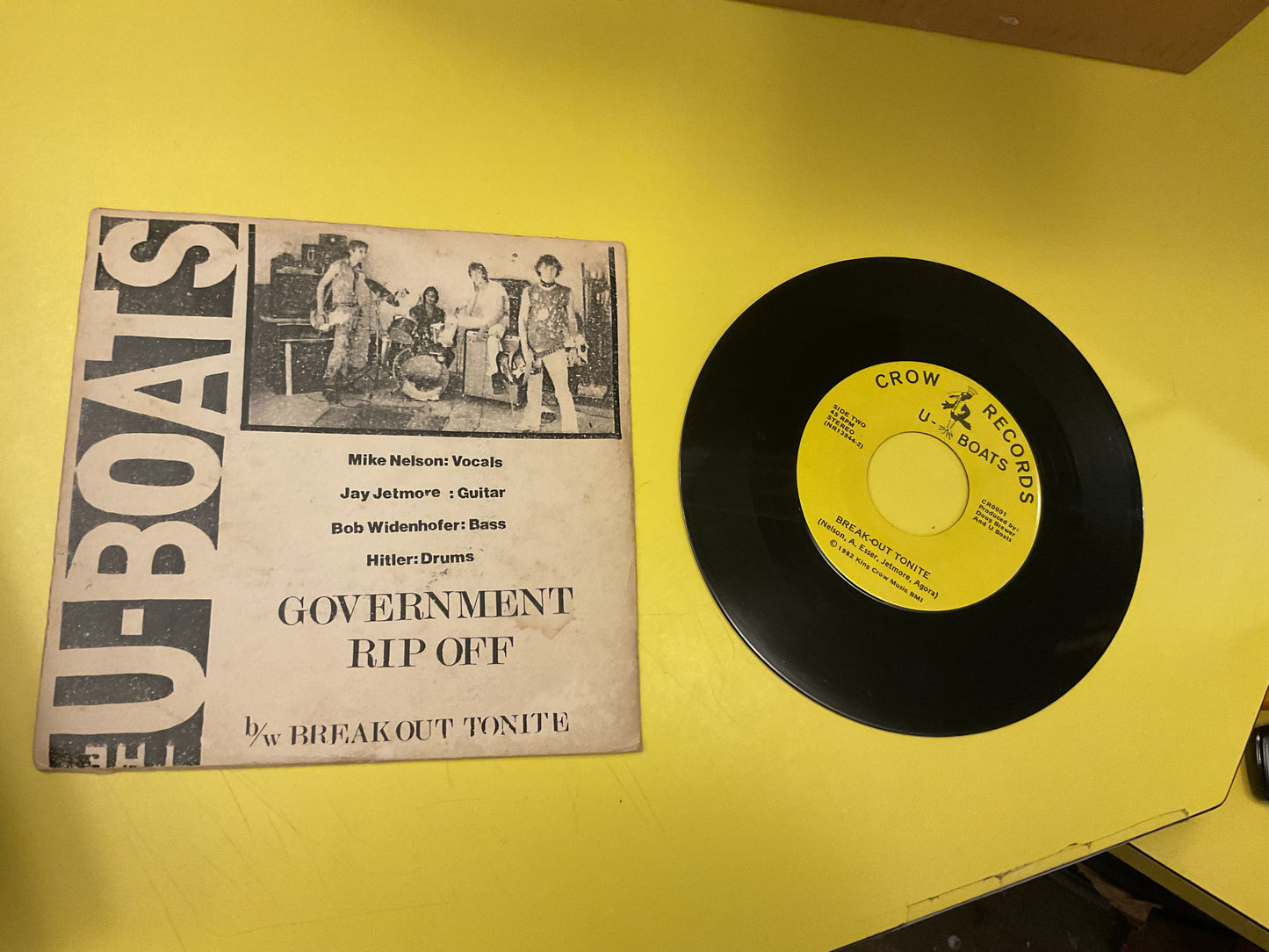 U-Boats - Government ripoff 7”