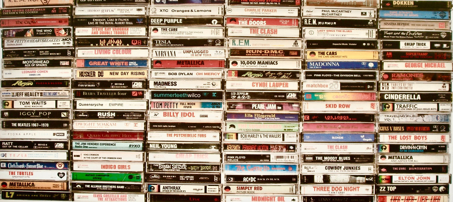 Cassette Wall Puzzle