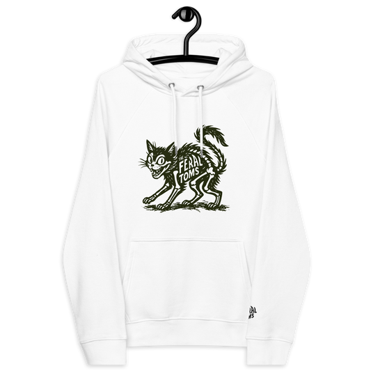 The Feral Toms - White Hoodie