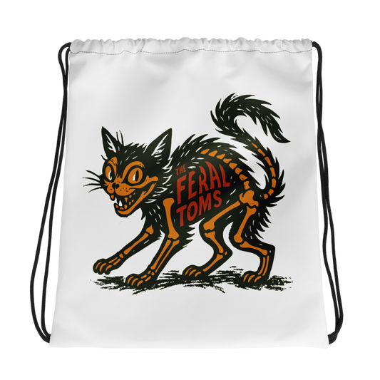 The Feral Toms - Drawstring Bag