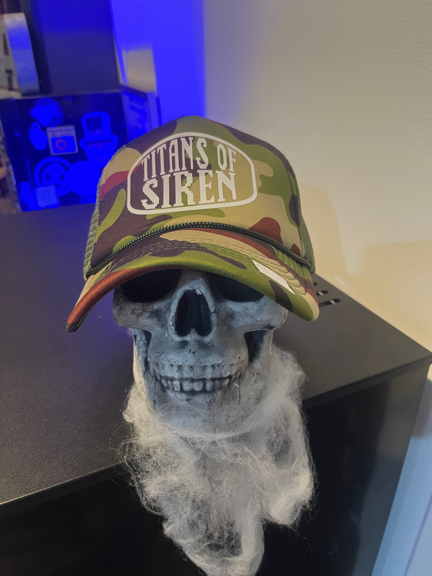 Titans of Siren Camo Logo Hat