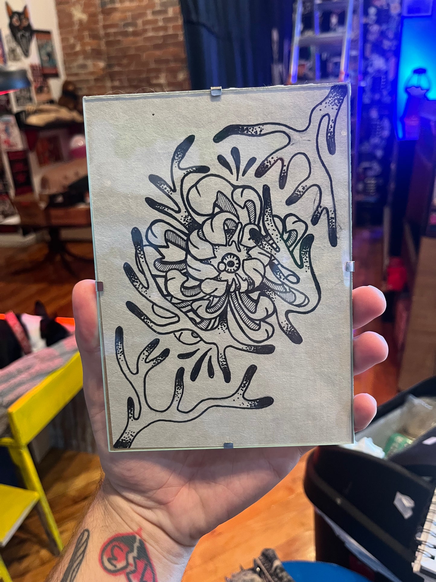 Olivia King Hand Drawn Art Piece