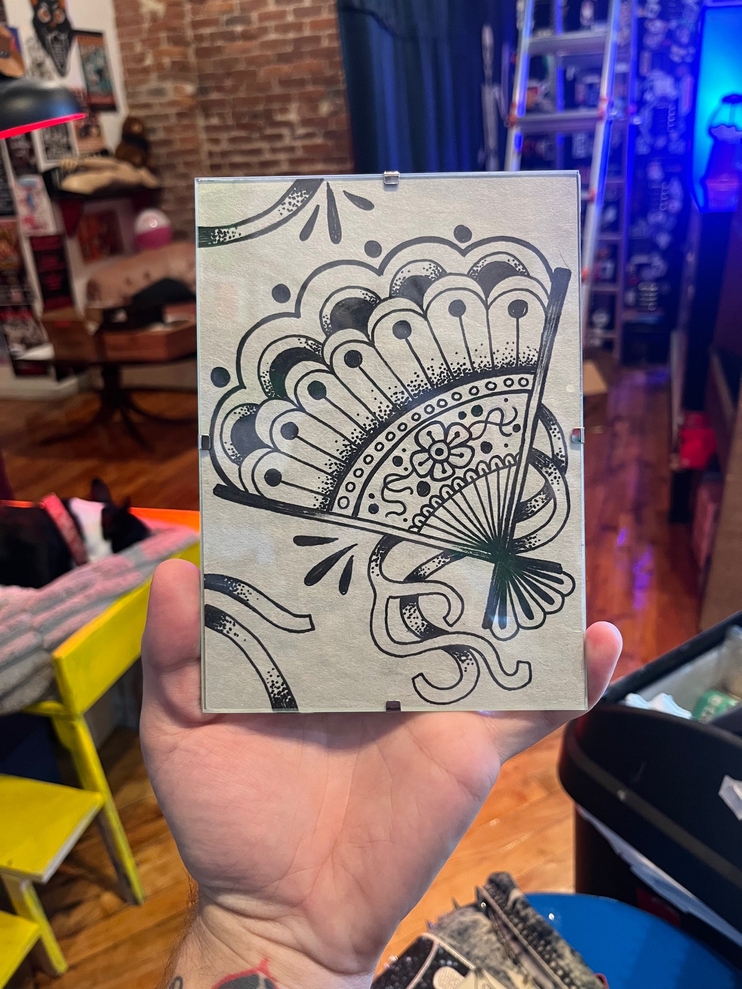 Olivia King Hand Drawn Art Piece