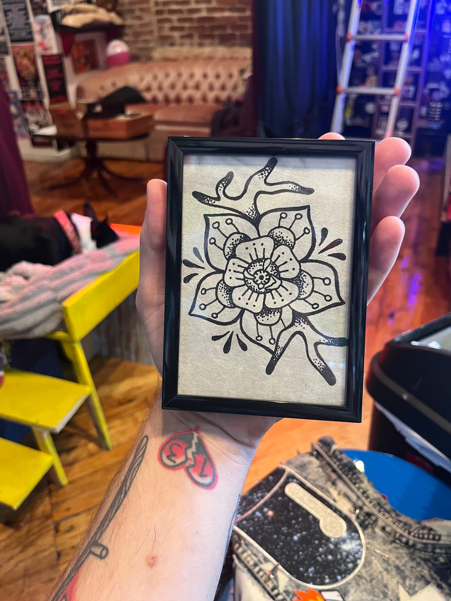 Olivia King Hand Drawn Art Piece