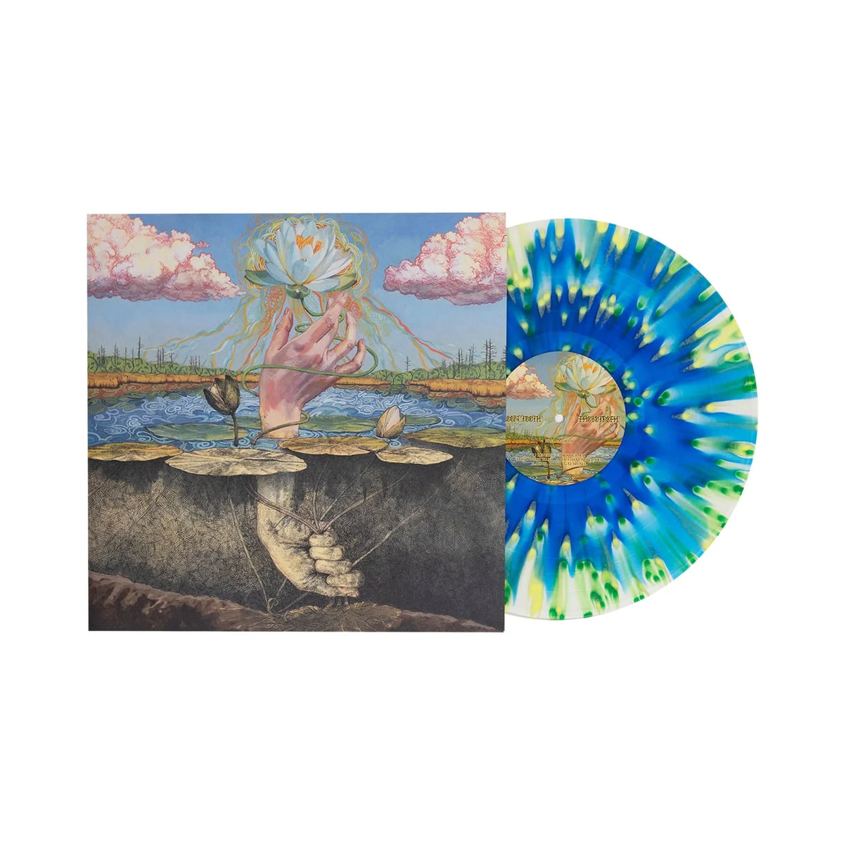 Moon Tooth Merch Moon Tooth - Phototroph - Royal Blue In Milky Clear W/ Heavy Yellow ...