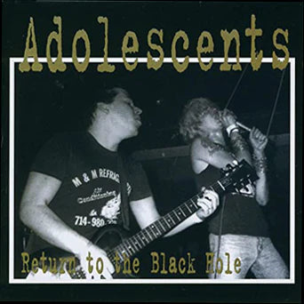 Adolescents "Return To The Black Hole" - LP - Color Vinyl