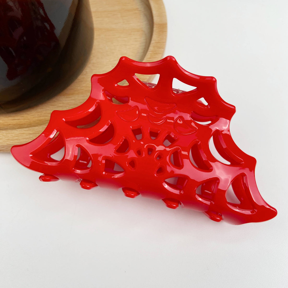 Spider Web Hair Clip