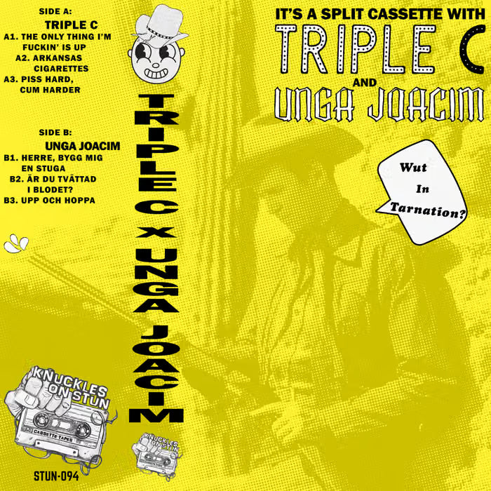 Triple C x Unga Joacim - Wut in Tarnation Cassette