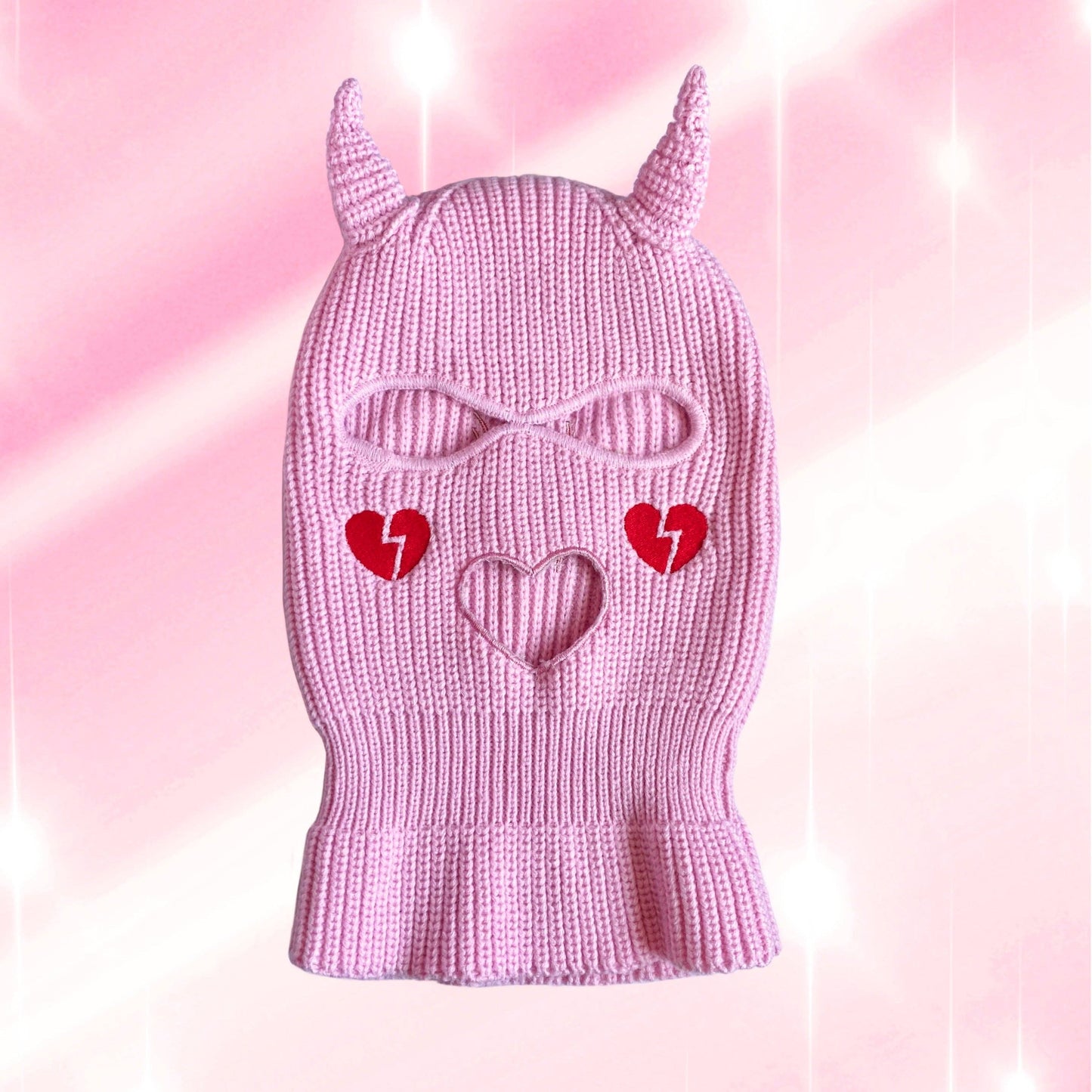 Love core Devil Ski Mask